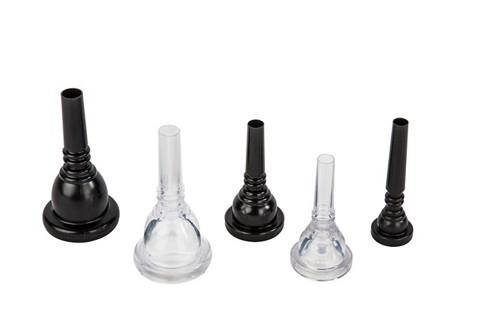 Jean Baptiste Plastic Brass Mouthpieces (Trumpet 3C, Clear)