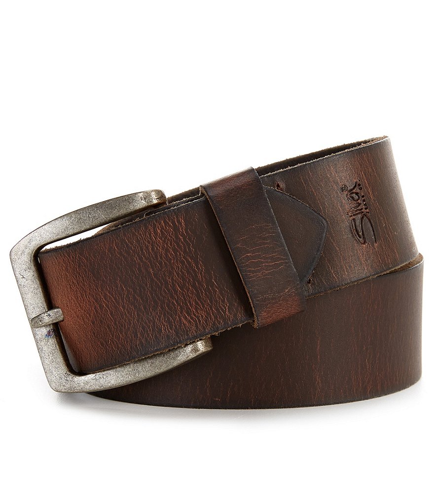 Silver Jeans Co. Heavy Stitch Leather Belt