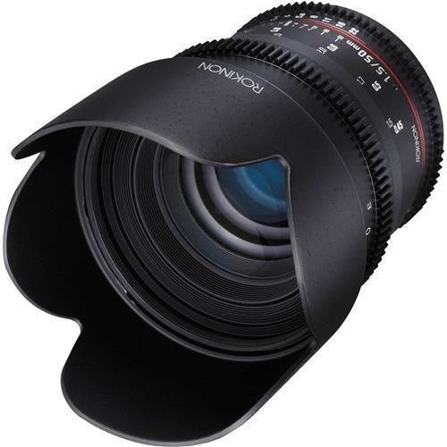 Rokinon 50mm T/1.5 DS Cine Lens (for Video DSLR Nikon Cameras)