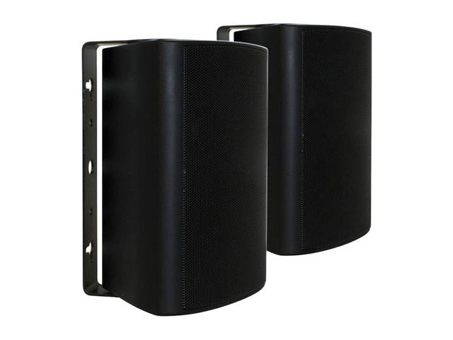 OSD Audio AP450 4" 110W Outdoor Patio Speaker, Pair, Black