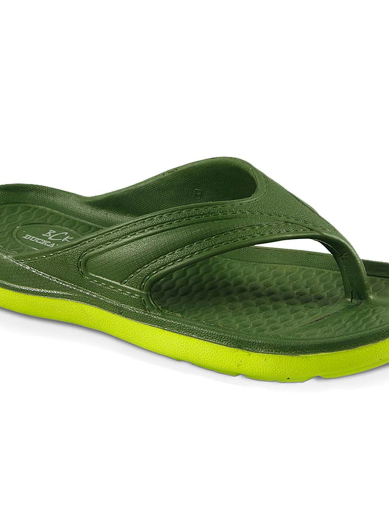 Buckaroo Men's KOFI Green Thong Sandals
