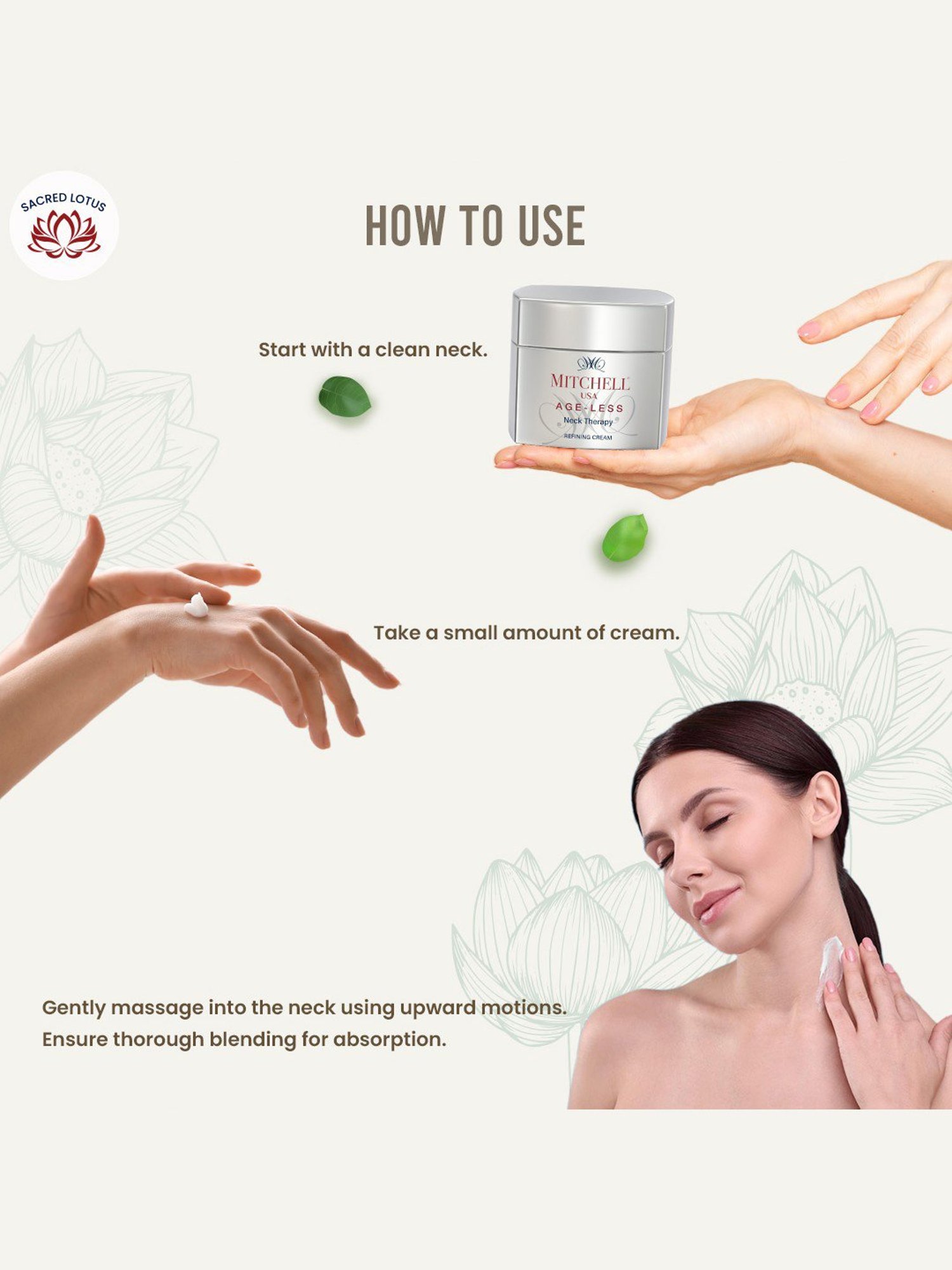 Mitchell USA Anti-Aging Neck Cream - 50 gm