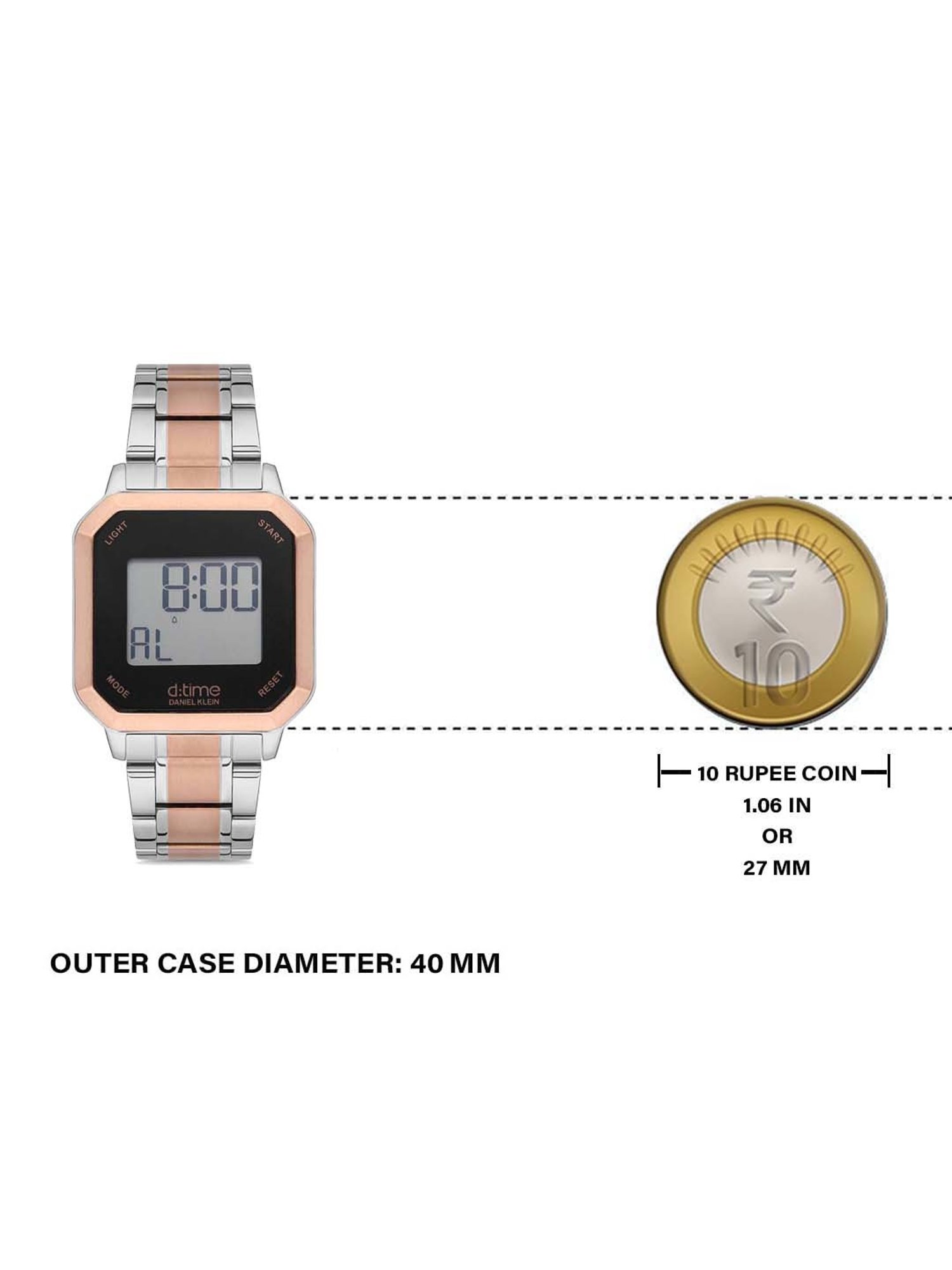 Daniel Klein DK.1.12636-4 D-Time Digital Watch for Men