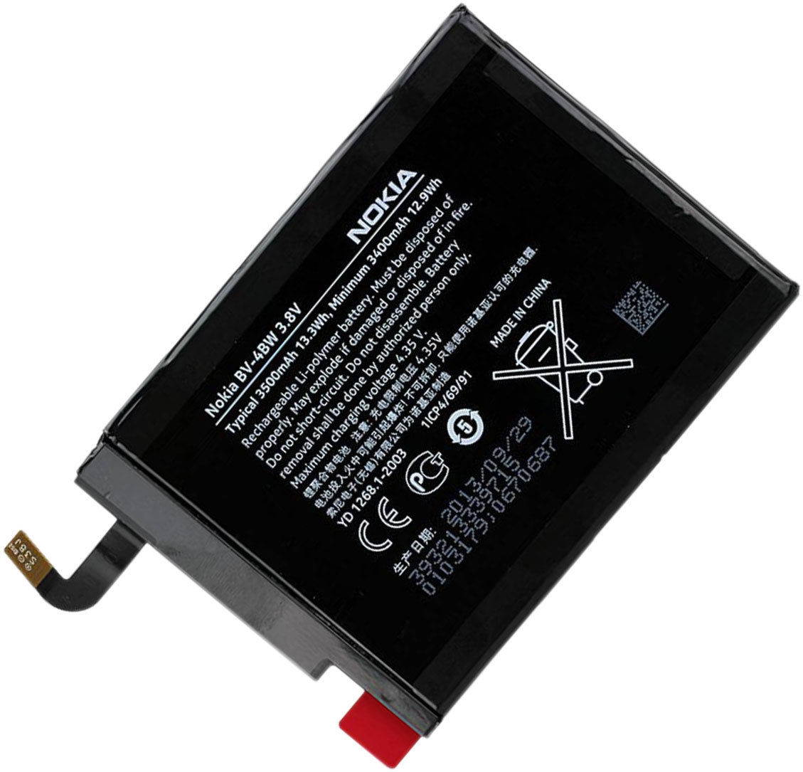 New 3.8V 3500mAh Internal Battery Replacement for Nokia Lumia 1520 BV4BW BV-4BW