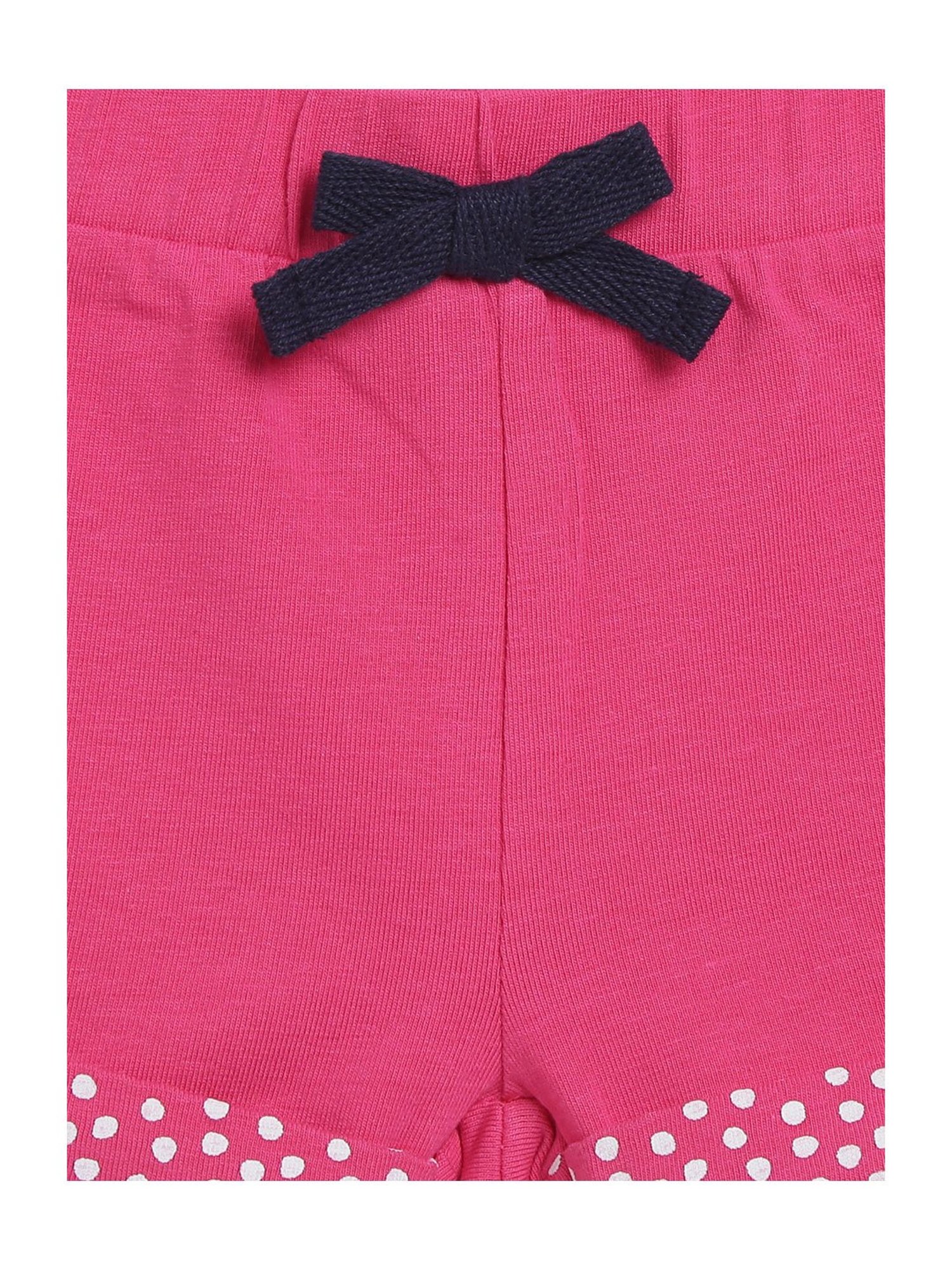 Chicco Kids White & Pink Printed Top with Shorts