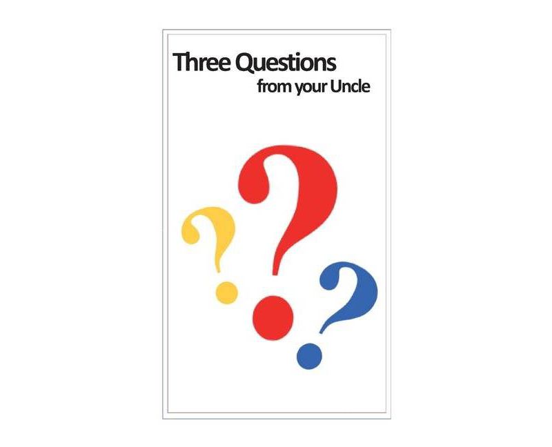 Three Questions from your Uncle - by  Andrew McLean Cummings (Paperback)