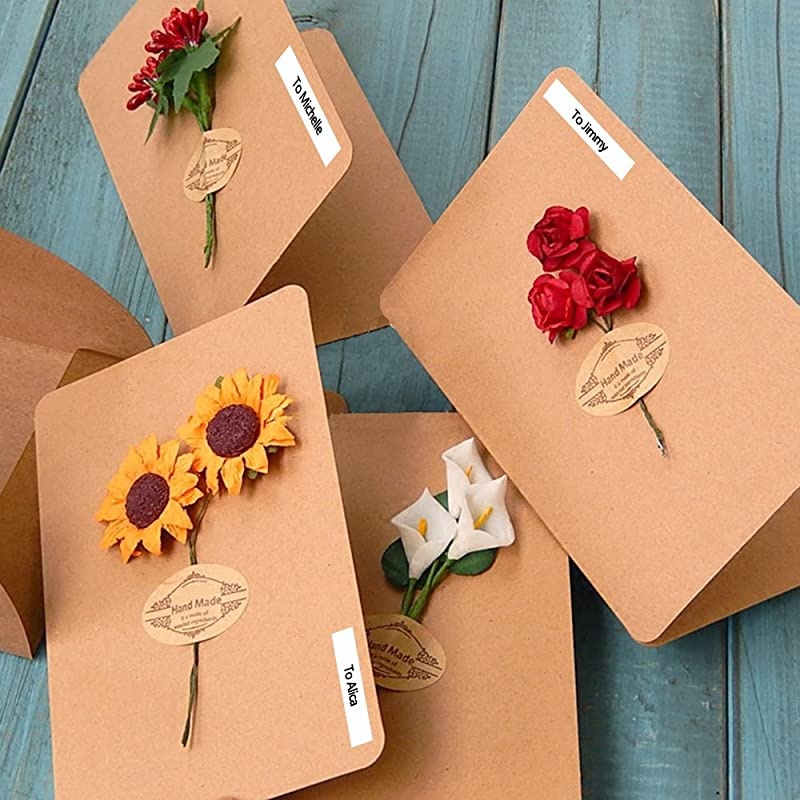 Compatible Label Tape Replacement for Brother TZe211 Tape Black on White Standard Laminated 6mm Work with PTouch PTD210 PTD400AD PTH110 Labeler Label Maker 023 Inch x 262 Feet 4 Pack