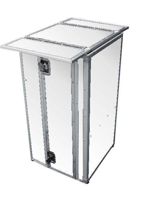 Marathon MA-STANDT36MINIW Universal Stand with Integrated Table Top & Shelf Combo - White