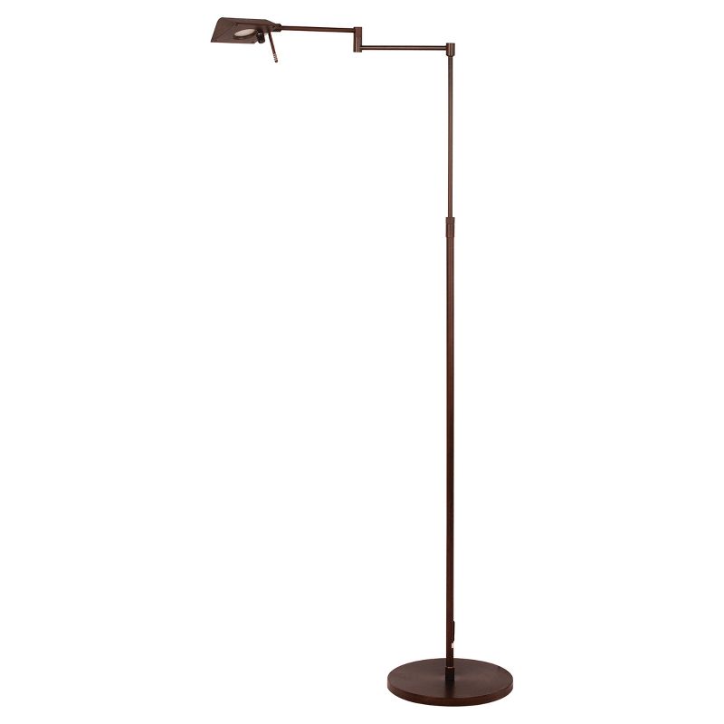 Adjustable Metal Floor Lamp - Oil Rubbed Bronze (53.75")