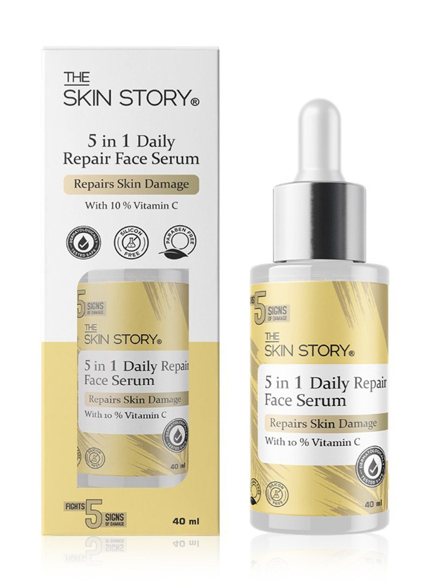 The Skin Story Vitamin C 5 in 1 Daily Repair Face Serum - 40 ml