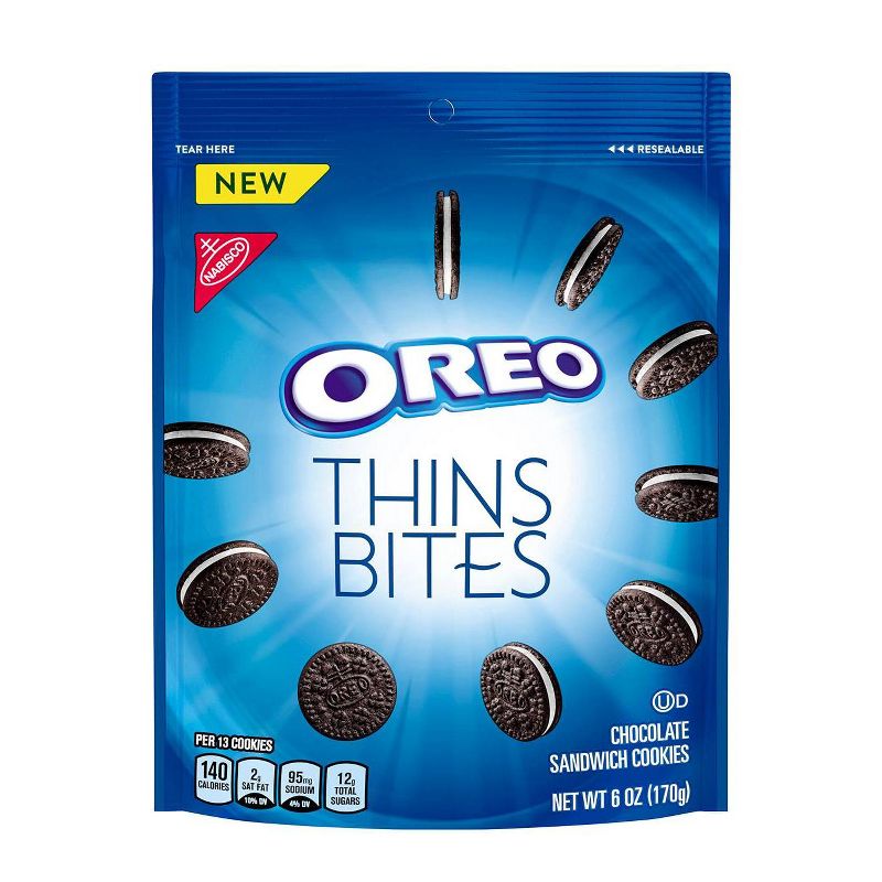 Oreo Thin Bites Chocolate Sandwich Cookies - 6oz