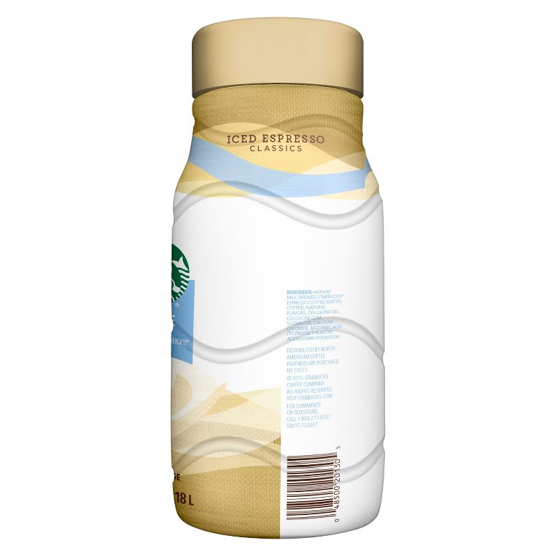 Starbucks Skinny Vanilla Latte Iced Espresso Classics - 40 fl oz