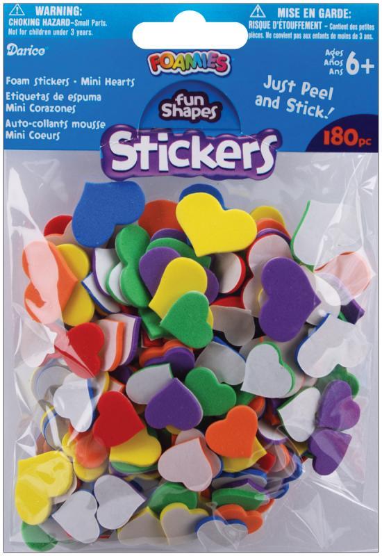 Darice 106-1071 Foam Stickers 180/Pkg