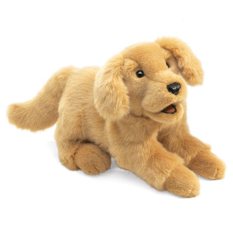 Folkmanis Golden Retriever Puppy Hand Puppet