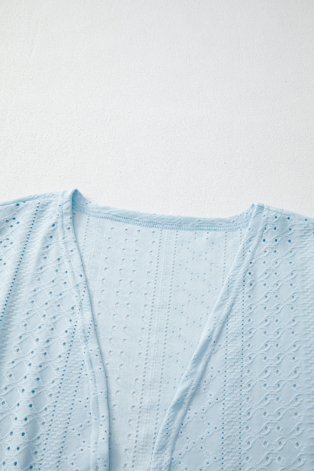 Black Plaid Casual Contrast Trim Knit Cardigan