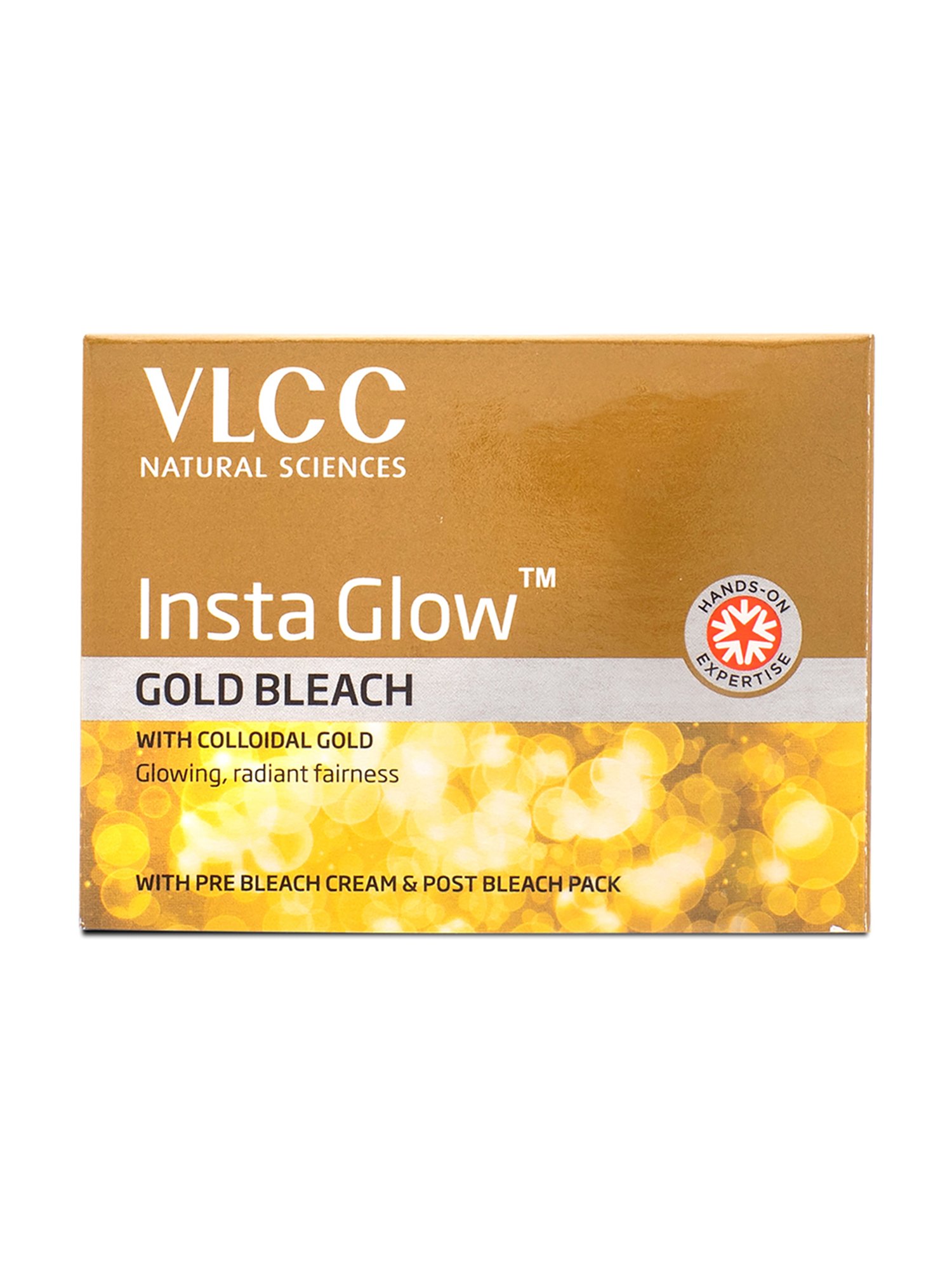 VLCC Papaya Fruit Facial Kit & Insta Glow Gold Bleach Combo