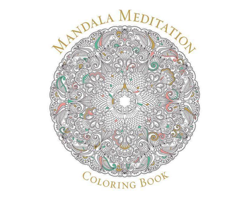 Mandala Meditation Adult Coloring Book (Paperback)