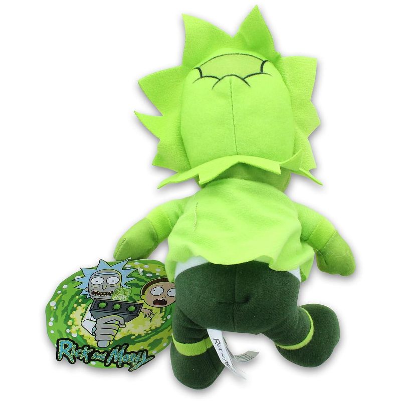 Johnny's Toys Rick & Morty 8 Inch Stuffed Character Plush | Toxic Rick