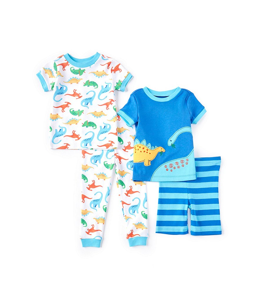 Tommy Hilfiger Baby Boys 12-24 Months Short-Sleeve Striped Polo Shirt & Microsueded Twill Shorts Set