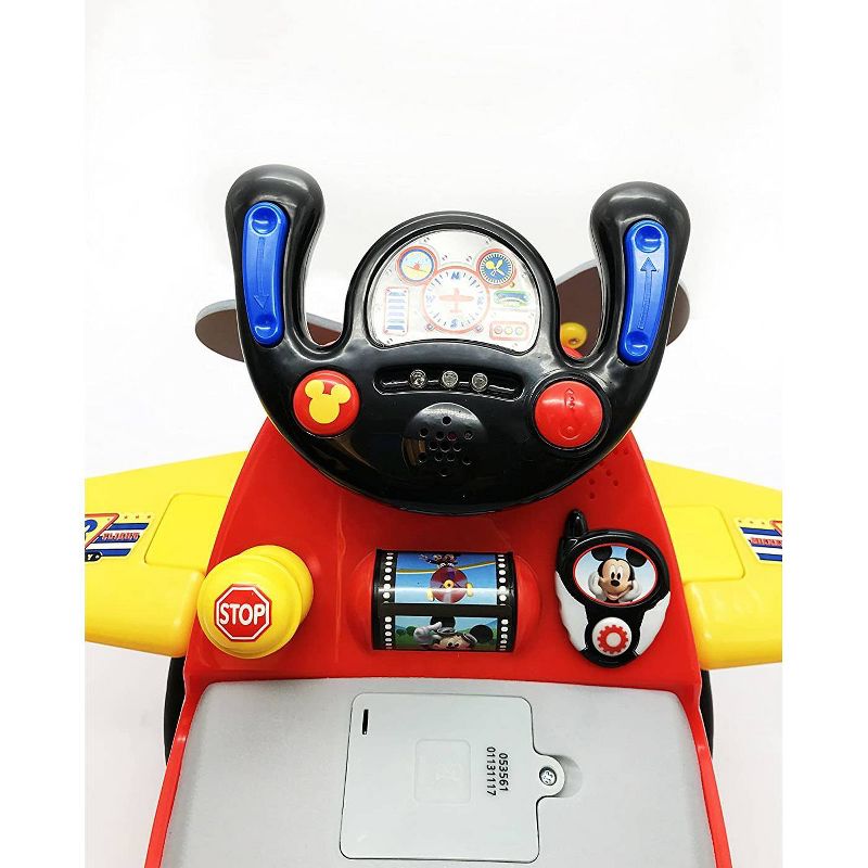 Kiddieland Disney Mickey Mouse Clubhouse 4 in 1 Activity Ride-On