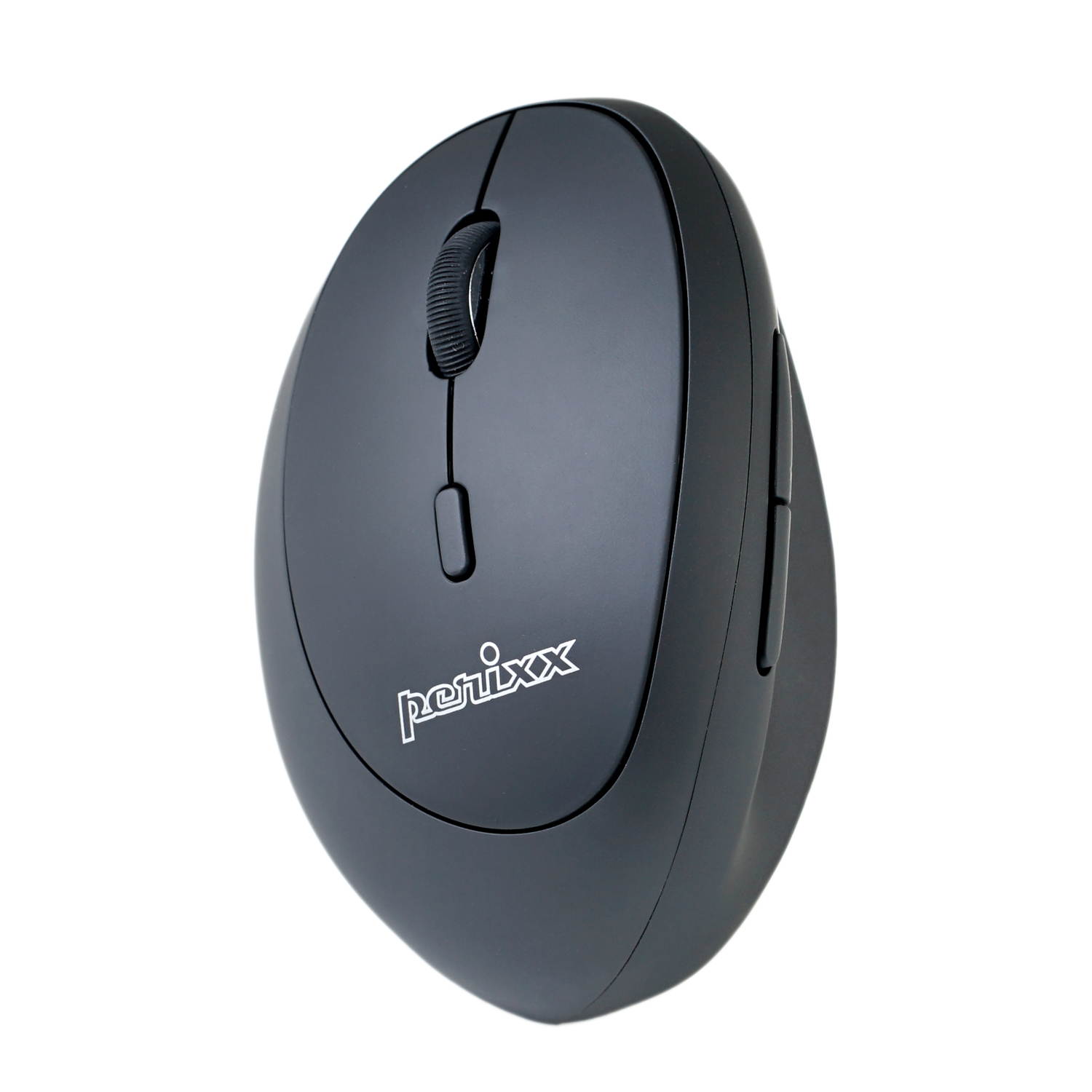 Perixx Perimice-719L Wireless 2.4 GHz Ergonomic Vertical Mouse - Portable Small Design - 105x67x58 mm - Left Handed - Optical Mouse 3 DPI 800/1200/1600