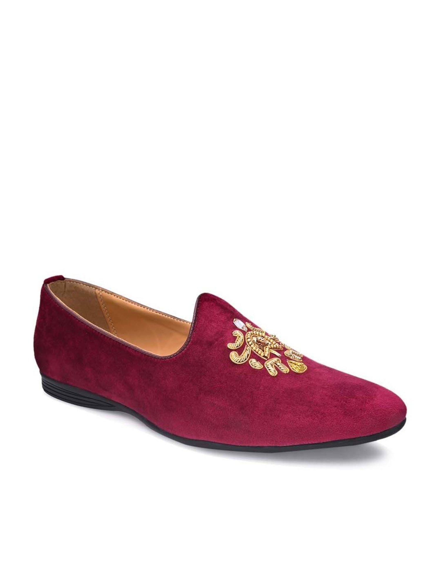 San Frissco Men's Maroon Casual Loafers