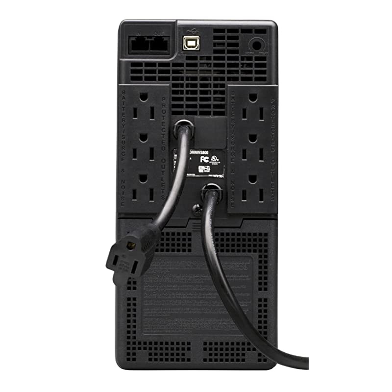 800VA UPS Backup 475W LineInteractive AVR Tower USB OMNIVS800