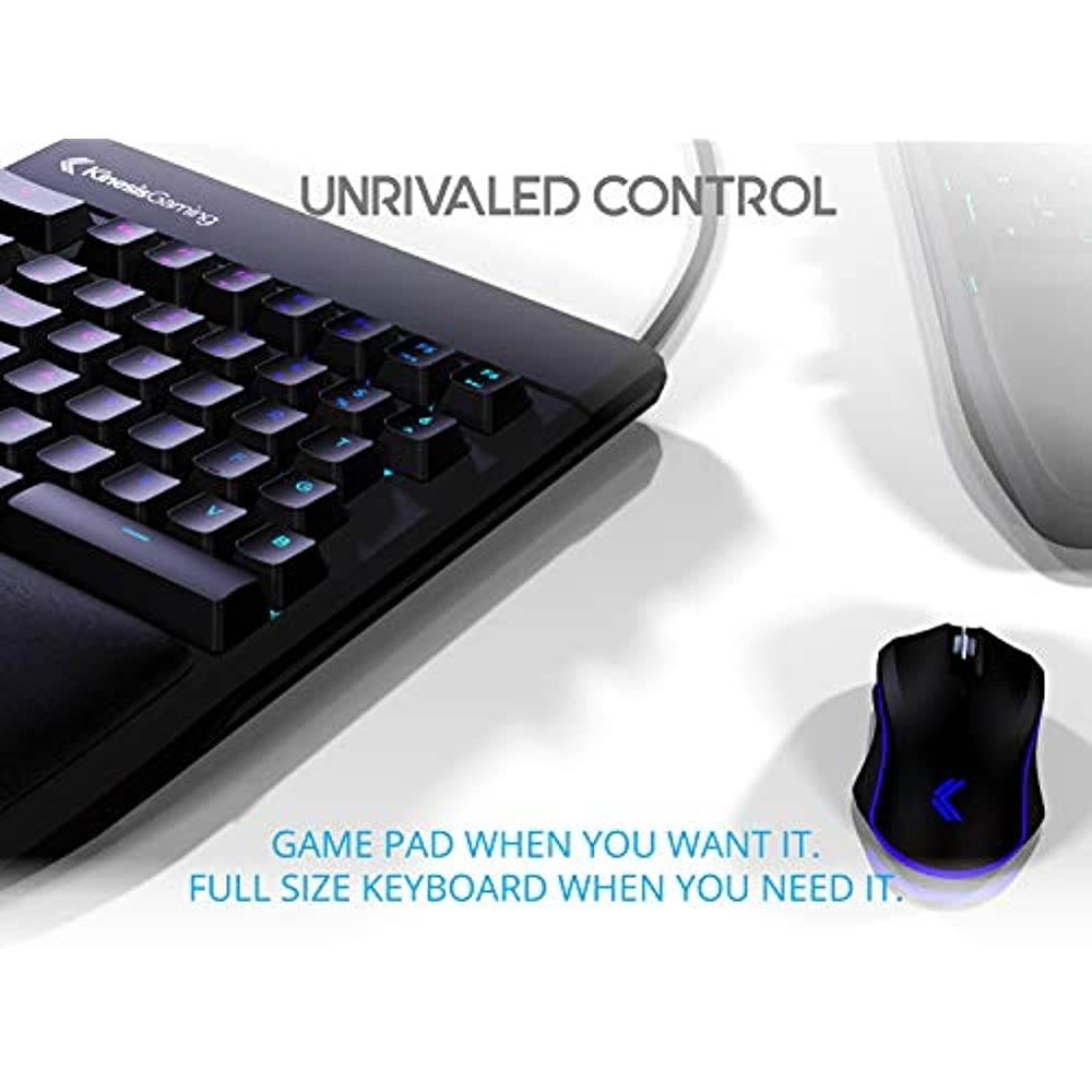 KINESIS Gaming Freestyle Edge RGB Split Mechanical Keyboard (MX Brown)