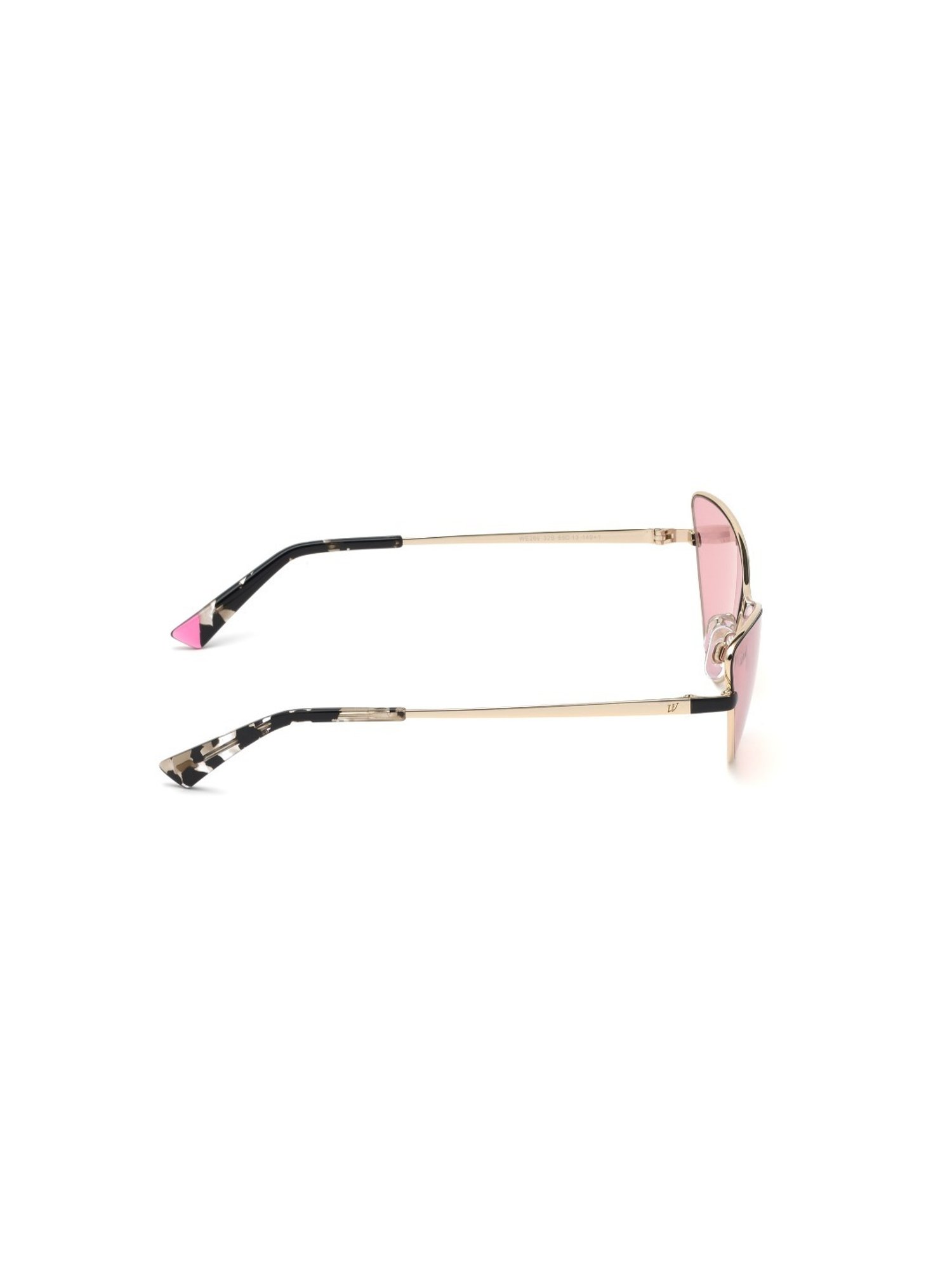 Web Eyewear Pink Cat Eye Sunglasses for Women Designed in Italy
