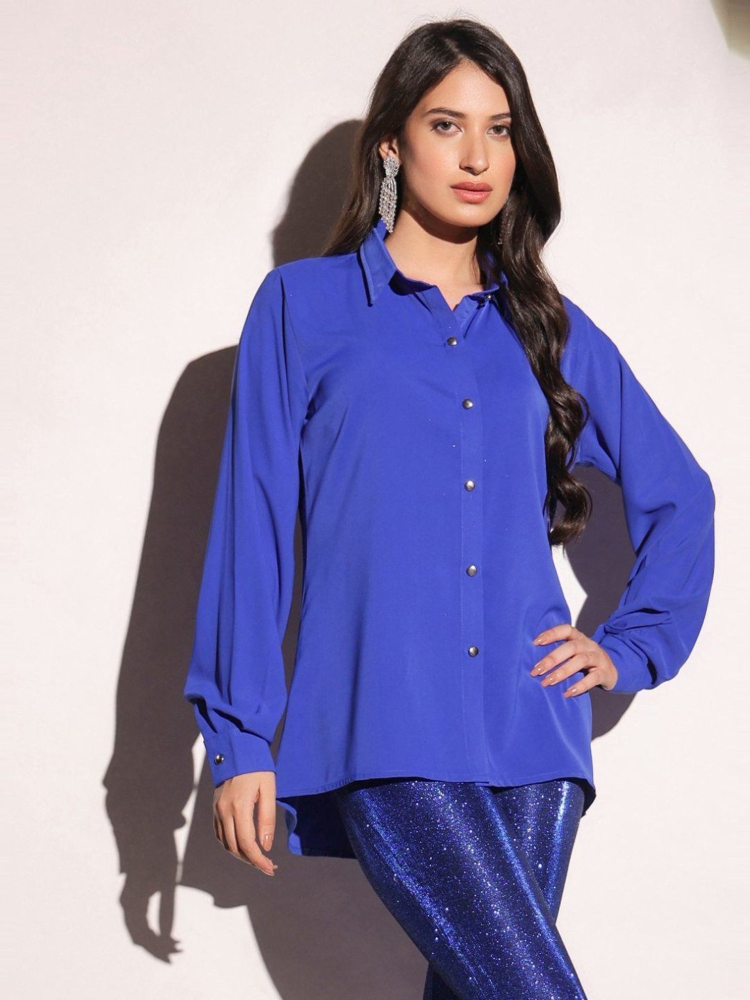 BInfinite Blue Showtime Regal Azure Top