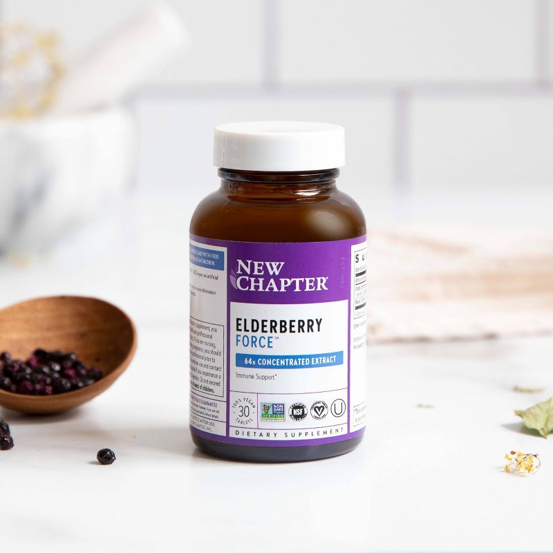 New Chapter Elderberry Force Supplement - 30ct