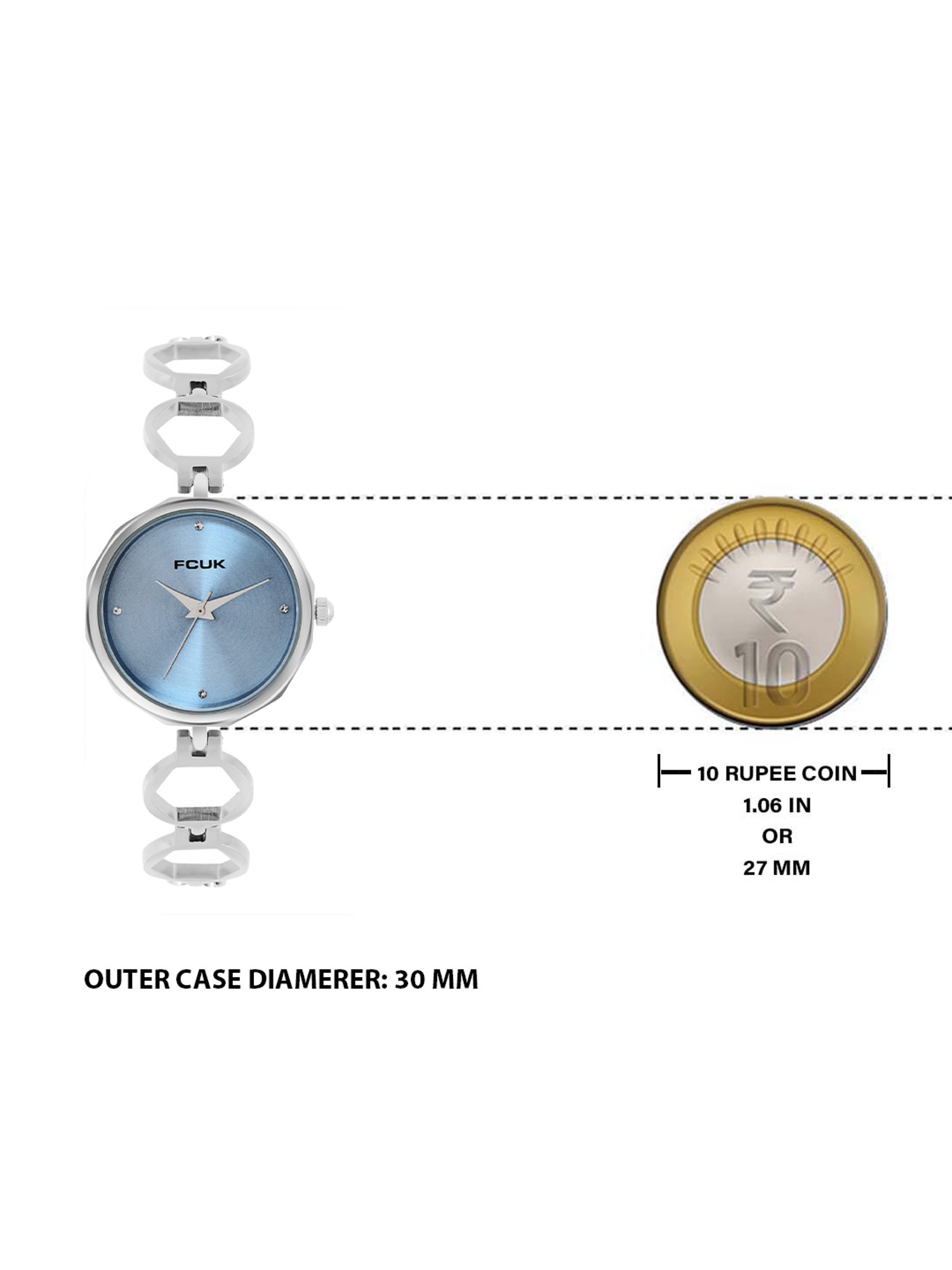 FCUK FK00027I SS23 Analog Watch for Women