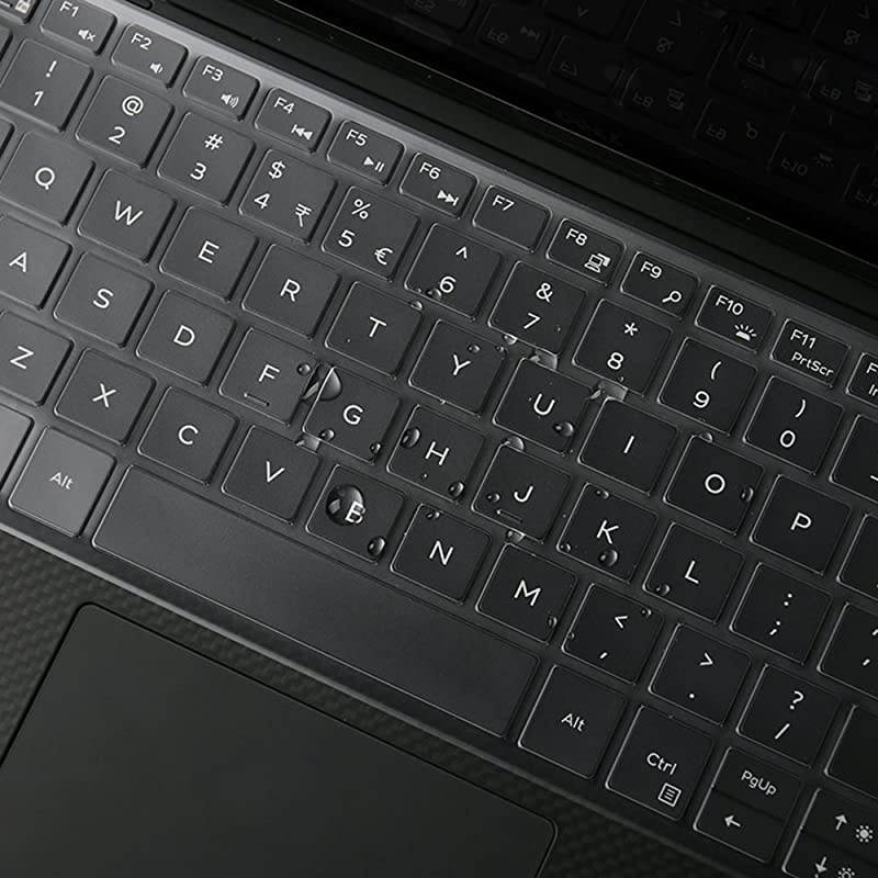 Dell XPS 15 Keyboard Cover Ultra Thin Clear Keyboard Skin 2019 2020 DELL XPS 157590 159570 159560 159550 156 Laptop DELL Precision 155510 M5510 Keyboard Cover NOT Fit XPS 15 9575