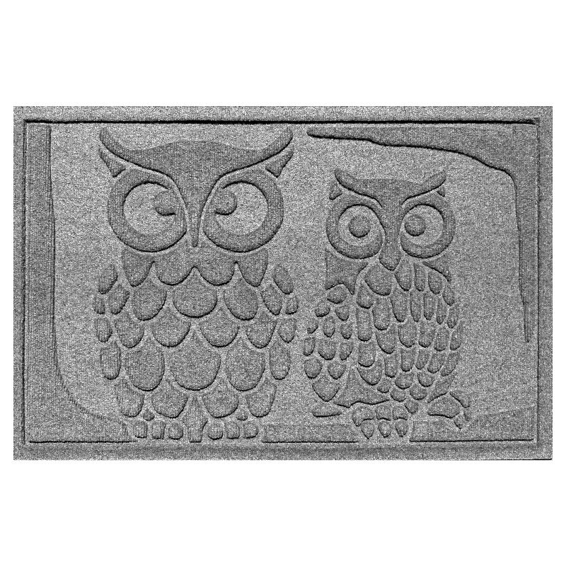 Medium Gray Animals Pressed Doormat - (2'X3') - Bungalow Flooring
