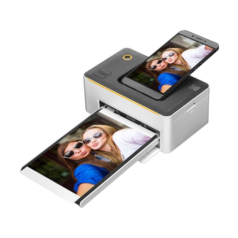 Kodak Dock Premium 4x6&rdquo; Portable Instant Photo Printer, Bluetooth Edition | Full Color Photos, 4Pass & Lamination Process  (2021 Edition)