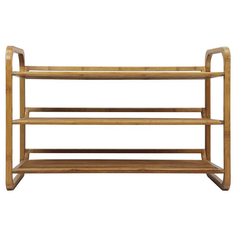 Oceanstar 3 Tier Bamboo Shoe Rack