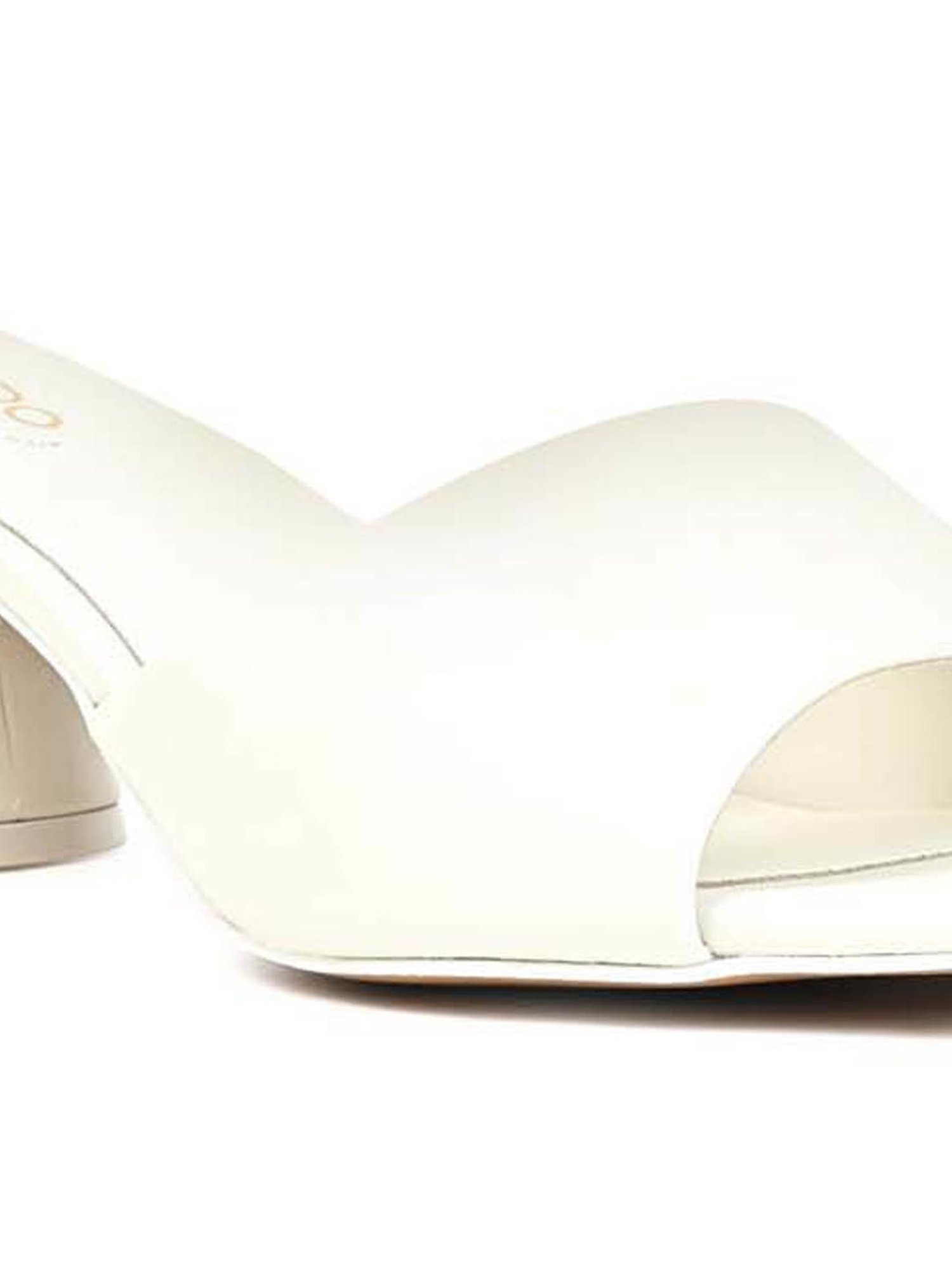 Aldo Women's White Casual Sandals
