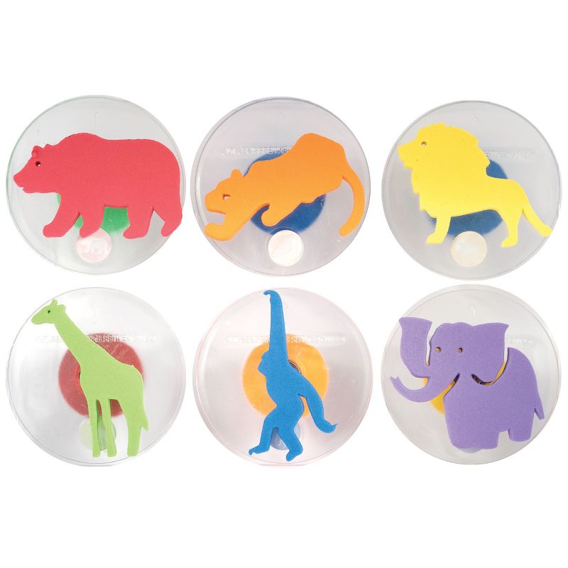 Ready 2 Learn Giant Stampers - Wild Animals - Set of 6