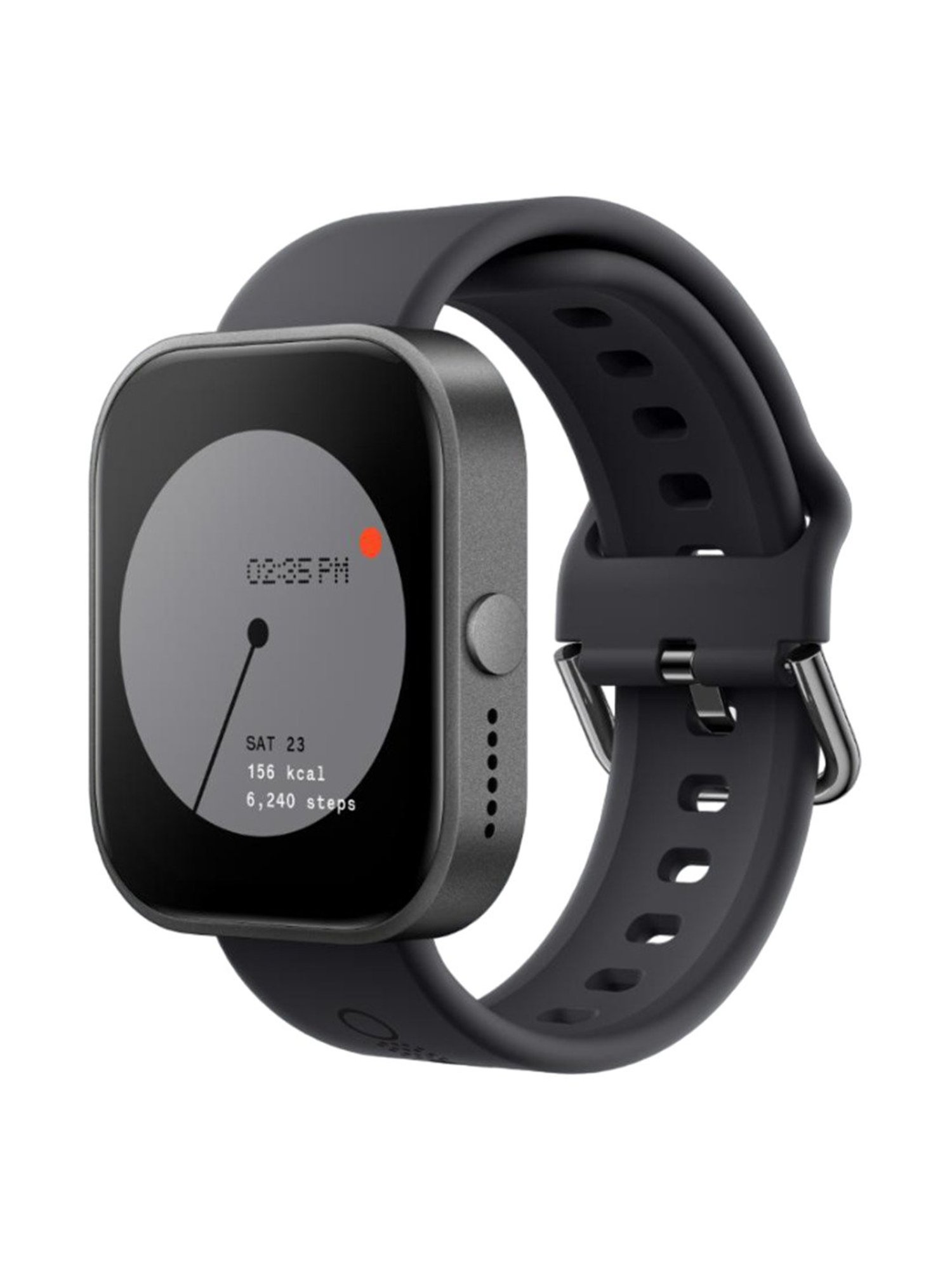 CMF by Nothing Watch Pro, BT Calling Smartwatch with 1.96 AMOLED Display (Dark Grey Strap)