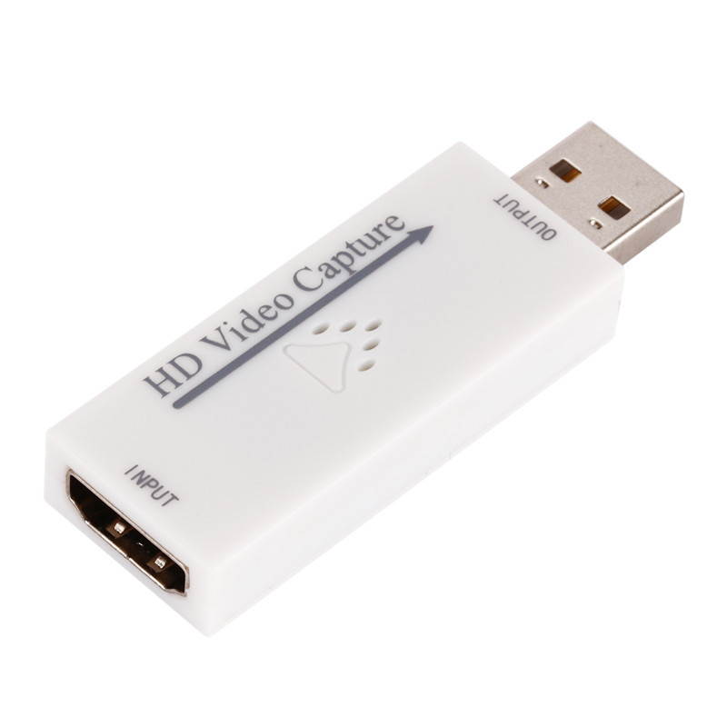Audio Video Capture Cards - HDMI to USB 2.0 - High Definition 1080p 30fps - Record Directly to Computer for Gaming, Streaming, Teaching, Video Conference or Live Broadcasting