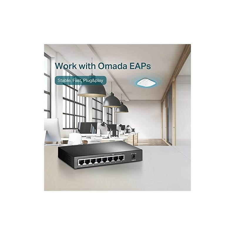 8 Port Fast Ethernet 10/100Mbps PoE Switch | 4 PoE Ports @57W | Desktop | Plug & Play | Sturdy Metal w/ Shielded Ports | Fanless | Limited Lifetime Protection | Unmanaged (TL-SF1008P)