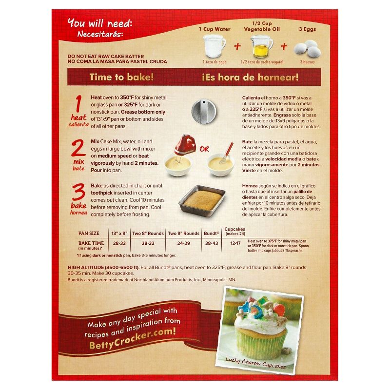 Betty Crocker Super Moist Lemon Cake - 15.25oz
