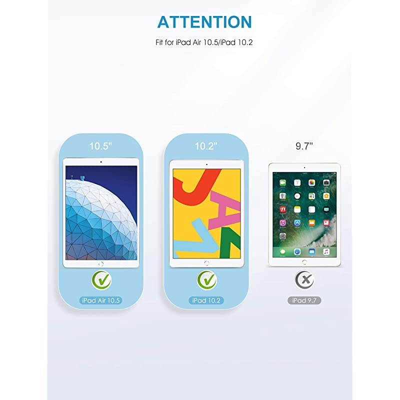 Screen Protector for iPad Air 3 3 Pack  9H Tempered Glass for iPad Air 105 iPad 102 Inch with Alignment Frame Apple Pencil CompatibleCase FriendlyScratch Resistant