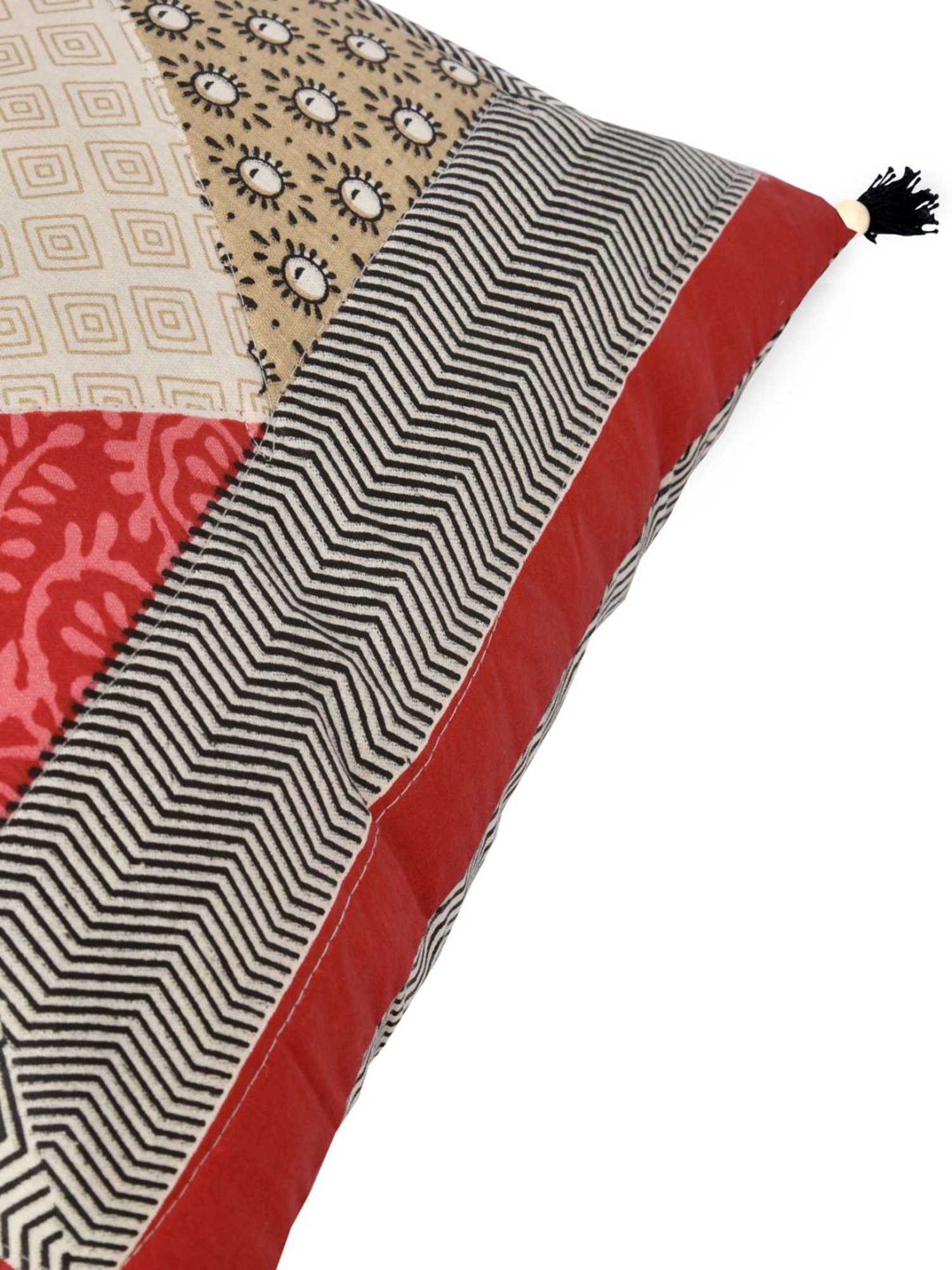 Living Roots Multicolor Cotton Cushion Covers - Set of 5