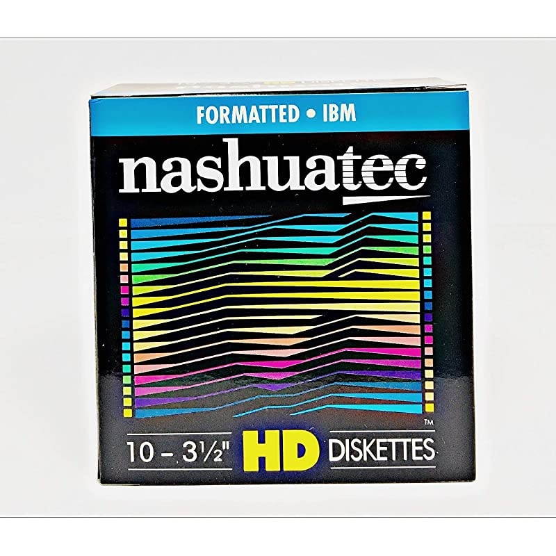 High Density HD 2Sided 35quot Diskette Formatted 10 Diskettes Per Pack For Storage Data
