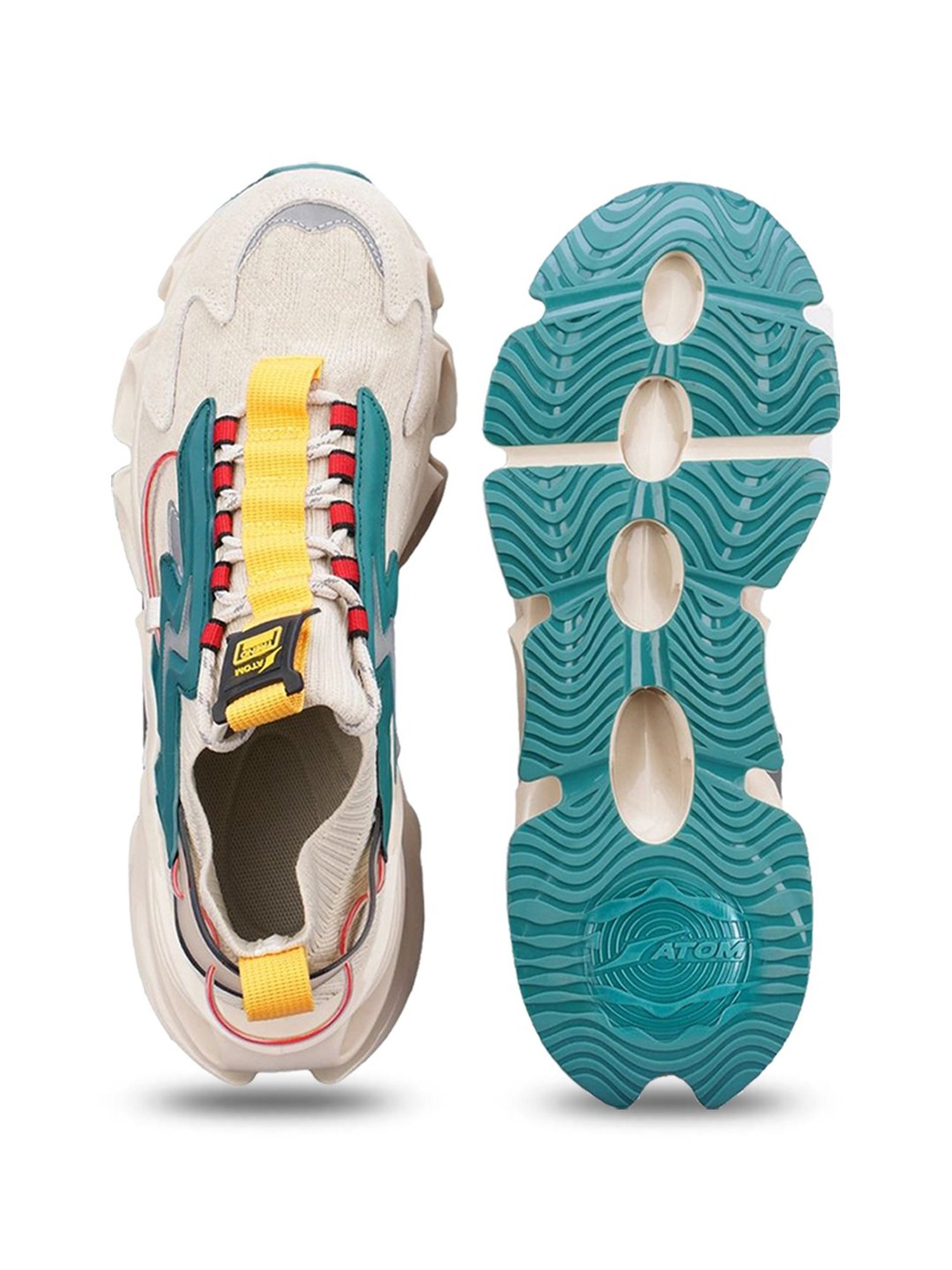 Atom Men's Spring Edge Alpha 1 Beige Running Shoes