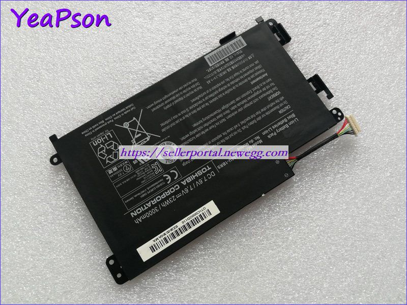 7.6V 3000mAh PA5156U-1BRS Laptop Battery For Toshiba Satellite Click W35DT Series W35DT-A3300 Notebook computer