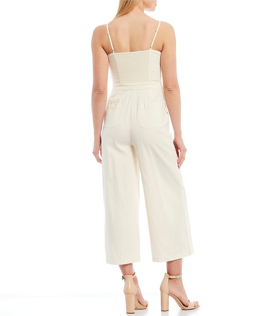 Every Stripe Long Sleeve Button Front Romper