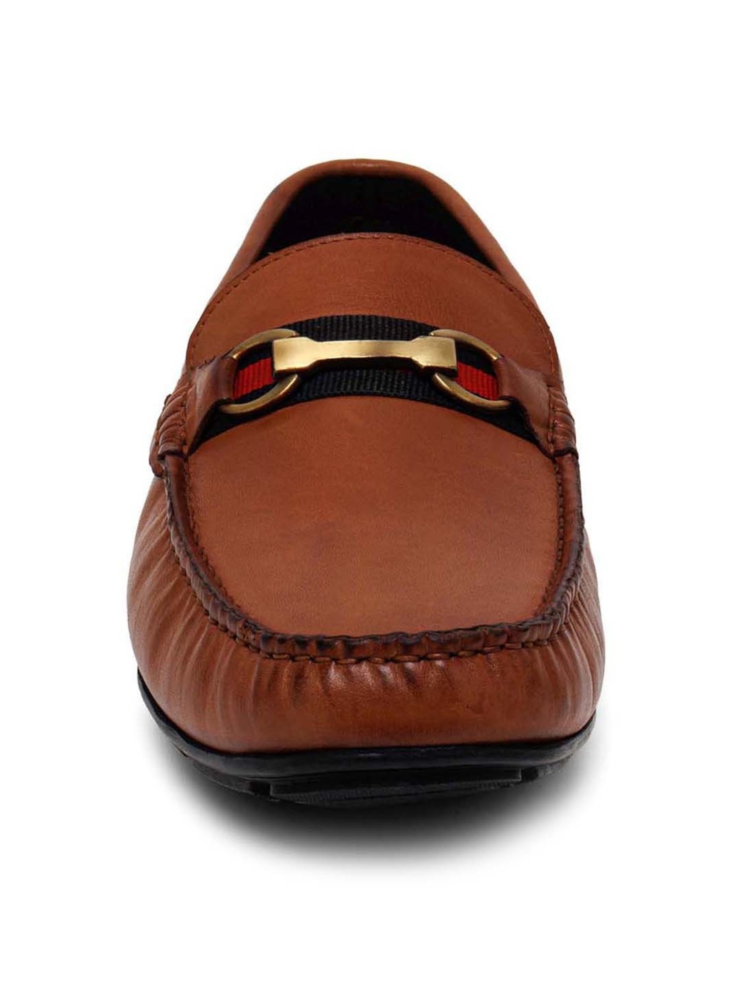 Ezok Men's Tan Casual Loafers