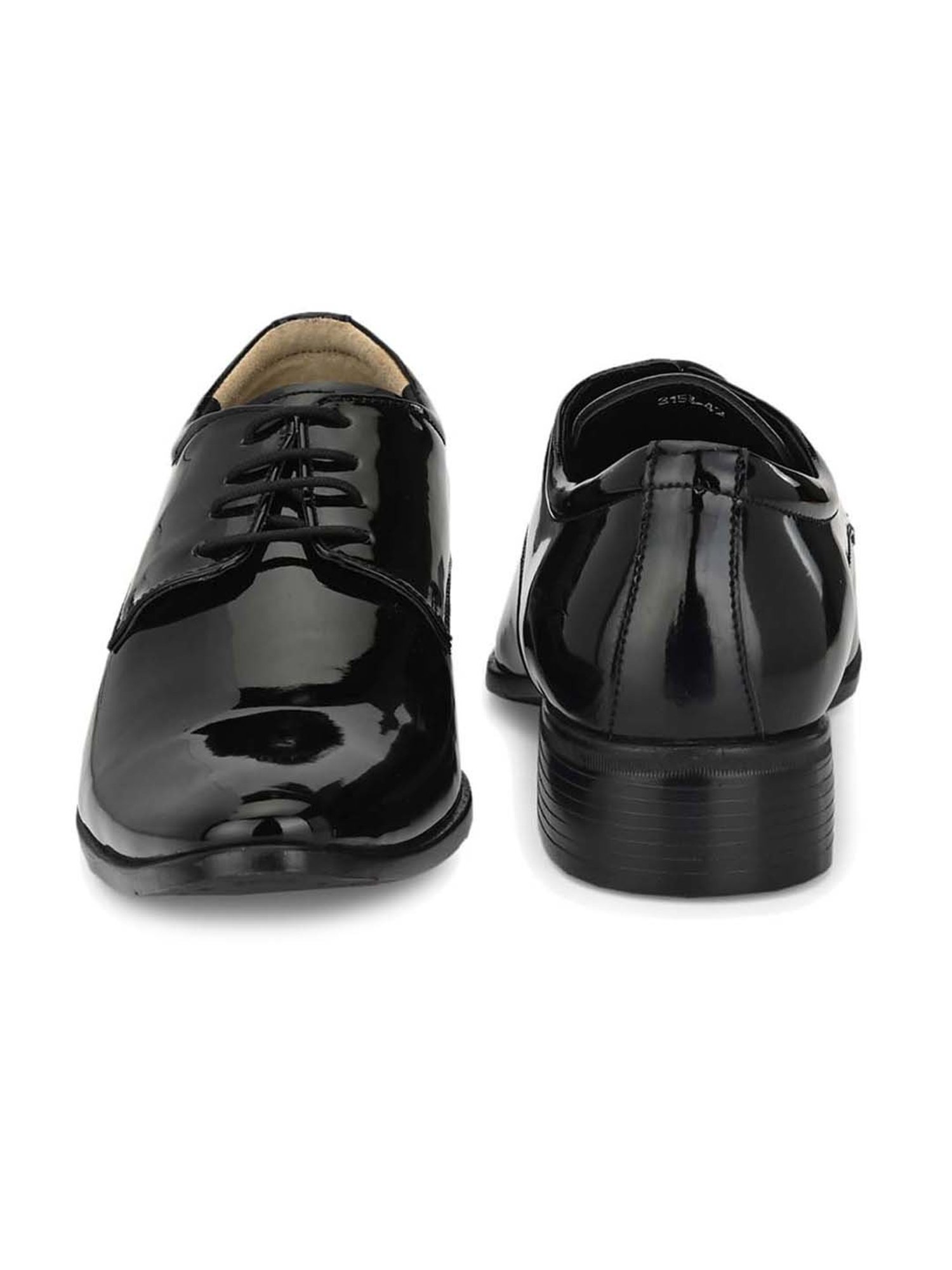 Delize Men's Black Derby Shoes